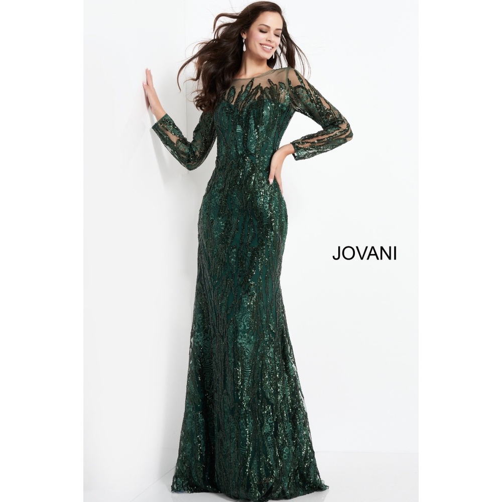 Jovani green dress